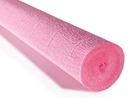 Cartotecnica Rossi italienisches Krepppapier, schwer, 180 g, Rosa (549)) von LCREATE LCREATE LCREATE