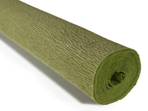 Cartotecnica Rossi italienisches Krepppapier, schwer, 180 g, Salbeigrün (562)) von LCREATE LCREATE LCREATE