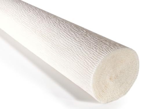Cartotecnica Rossi italienisches Krepppapier, schwer, 180 g, Weiß (600)) von LCREATE LCREATE LCREATE
