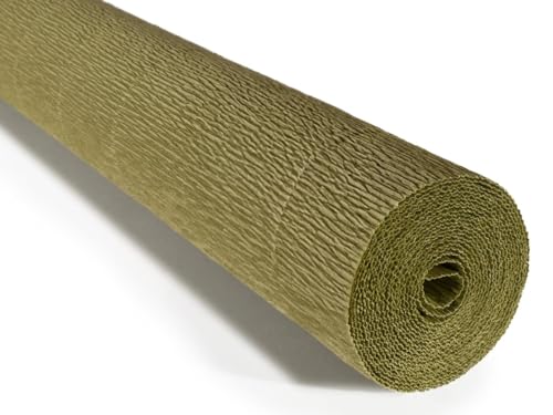 Cartotecnica Rossi italienisches Krepppapier, schwer, 180 g ('Ancient Earth Green' von Andrea Merendi(612)) von LCREATE LCREATE LCREATE