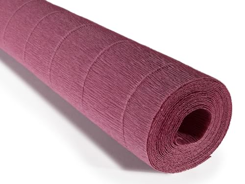 Cartotecnica Rossi italienisches Krepppapier, schwer, 180 g (Dusky Plum von Tiffanie Turner) (620)) von LCREATE LCREATE LCREATE