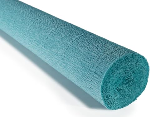 Cartotecnica Rossi italienisches Krepppapier, schwer, 180 g (Tiffany Azurblau (17E3)) von LCREATE LCREATE LCREATE