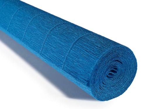 Cartotecnica Rossi italienisches Krepppapier, schwer, 180 g (Türkisblau (557)) von LCREATE LCREATE LCREATE