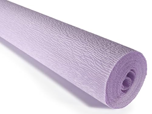 Cartotecnica Rossi italienisches Krepppapier, schwer, 180 g (helles Flieder (592)) von LCREATE LCREATE LCREATE