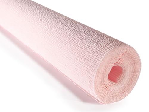 Cartotecnica Rossi italienisches Krepppapier, schwer, 180 g (zartrosa (569)) von LCREATE LCREATE LCREATE