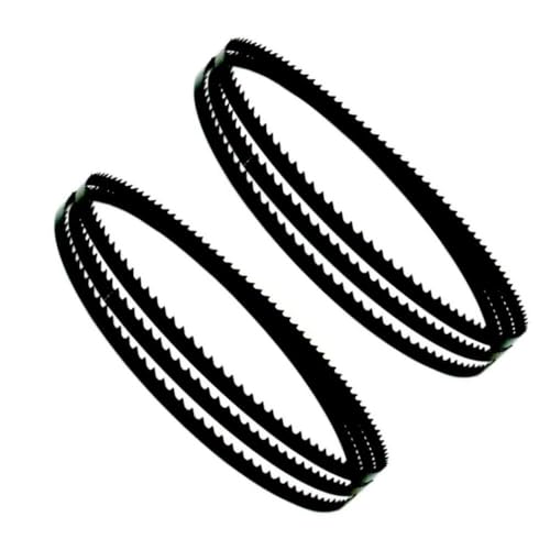 Bandsägeblätter 2 Stück Bandsägeblätter, Zähne gehärtet, 67-3/8 x 3/8 x 0,014 Zoll, 6 TPI for Schneiden von Holz von LCUVIMPEX