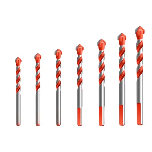 HSS-Gewindebohrer, Hartmetall-Steinbohrer-Set, 4–7-teilig, 3–12 mm(7PCS) von LCUVIMPEX