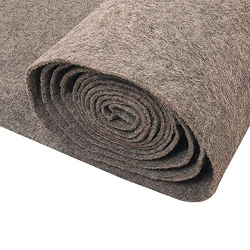 LCUVIMPEX Gang Läufer für Zeremonie Teppich, Hochzeits-Teppich, Gangläufer, 5,5 mm dick, schneidbar, wiederverwendbar, for Kirche, Mehrfarbig, 1 x m(Grey,1 * 20m) von LCUVIMPEX