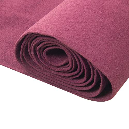 LCUVIMPEX Gang Läufer für Zeremonie Teppich, Hochzeits-Teppich, Gangläufer, 5,5 mm dick, schneidbar, wiederverwendbar, for Kirche, Mehrfarbig, 1 x m(Purple,1 * 10m) von LCUVIMPEX