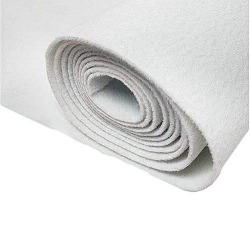 LCUVIMPEX Gang Läufer für Zeremonie Teppich, Hochzeits-Teppich, Gangläufer, 5,5 mm dick, schneidbar, wiederverwendbar, for Kirche, Mehrfarbig, 1 x m(White,1 * 30m) von LCUVIMPEX