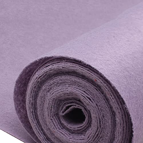 LCUVIMPEX Gang Läufer für Zeremonie Teppich, Polyester-Teppich-Läufer-Hochzeits-Gang-Läufer 2mm Dicker purpurroter mehrfacher Wegwerfgrößen(1.2x30m(4x98ft)) von LCUVIMPEX