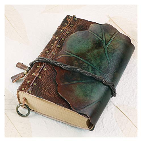Reise-Notizblock, Leder High-End Retro handgemachte Notizblock Hand Konto Verdickung kreative nostalgische(5.90 * 8.26in) von LCUVIMPEX