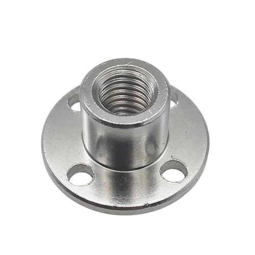Starre Flanschkupplung aus Legierung, Flanschkupplung M6 M8 Flanschkupplungsmutter Innendurchmesser 6 MM oder 8 MM for die Gewindewelle des Motors(M8) von LCUVIMPEX