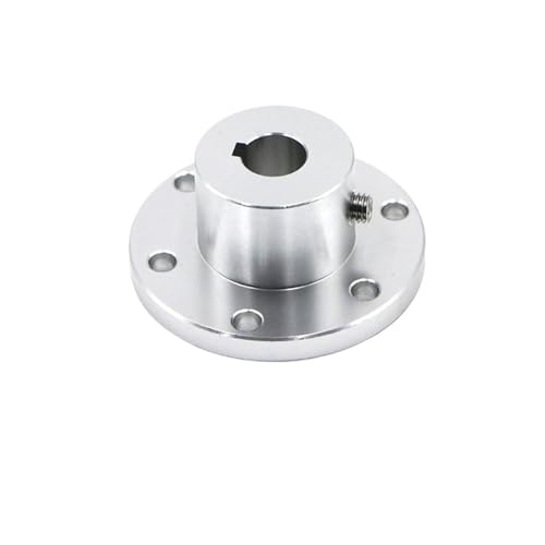 Starre Flanschkupplung aus Legierung, Koppler Flansch Joint Kupplung Passfedernut 5 6 8 10 12 14 15 16 18 Mm for Mecanum Omni Omnidirektionale Rad(16mm keyway) von LCUVIMPEX