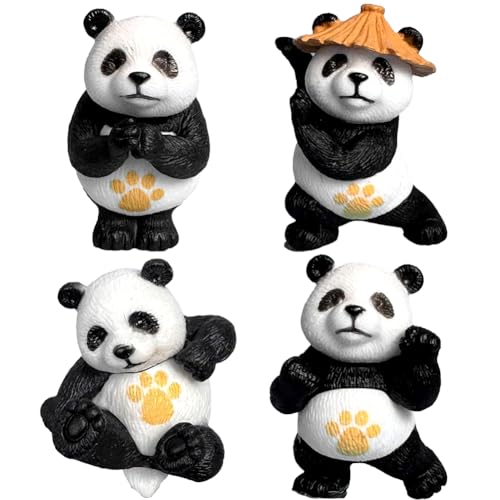 LDDYKZY Panda Figuren, Mini Panda Dekoration Kuchen Topper, Mini Dekoration Handwerk Kuchendekoration für Kinder Party Deko Geburtstagsgeschenk 4 Stück LDDYKZY Panda Figuren, Mini Panda Dekoration Kuchen Topper, Mini Dekoration Handwerk Kuchendekoration für Kinder Party Deko Geburtstagsgeschenk 4 Stück von LDDYKZY