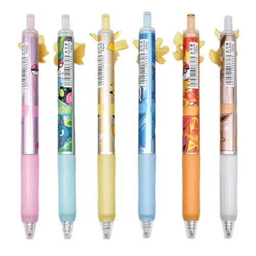 LDDYKZY Radierbare Stifte Bundle-Radierbarer Kugelschreiber Cartoon Stift Radierbar 6 Erasable Pen Löschbaren Gelstiften für Kinder Studenten Schule Büro LDDYKZY Radierbare Stifte Bundle-Radierbarer Kugelschreiber Cartoon Stift Radierbar 6 Erasable Pen Löschbaren Gelstiften für Kinder Studenten Schule Büro von LDDYKZY