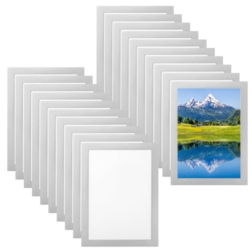 Magnet Bilderrahmen A5,20 Stück Magnetrahmen A5 Magnet Bilderrahmen, Selbstklebend Magnet Magnetrahmen mit Magnetverschluss,Magnetische Bilderrahmen A5 Info-Rahmen für Informationsrahmen-18x24cm Magnet Bilderrahmen A5,20 Stück Magnetrahmen A5 Magnet Bilderrahmen, Selbstklebend Magnet Magnetrahmen mit Magnetverschluss,Magnetische Bilderrahmen A5 Info-Rahmen für Informationsrahmen-18x24cm von LDHHYH