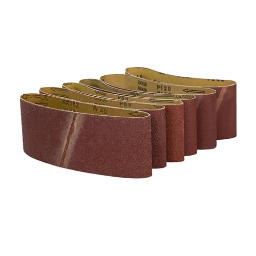 1PC 40/60/80/100/120/240 Grit Schleif Gürtel 610 * 100mm Schleifpapier Schleifen(120) von LDHNFBYV