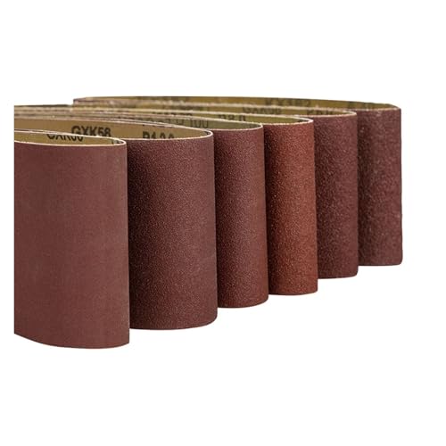 1PC 40/60/80/100/120/240 Grit Schleif Gürtel 610 * 100mm Schleifpapier Schleifen(40) von LDHNFBYV