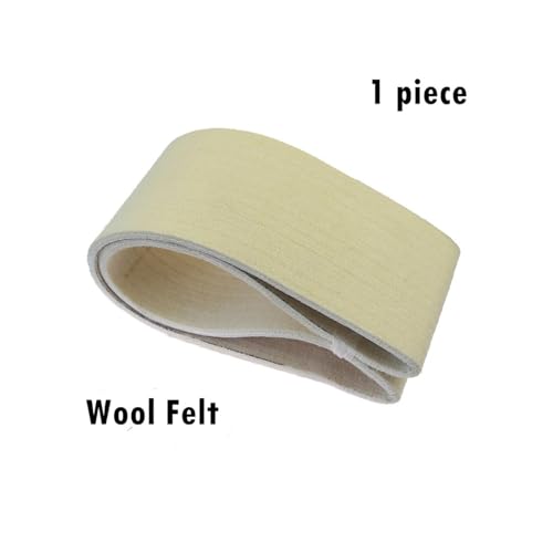 915 * 100mm Schleifband 4 "* 36" Schleifpolierbänder Bandschleifwerkzeug(1 piece Wool Felt,BUFF) von LDHNFBYV