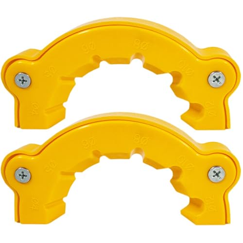 2pcs Bohrbitschonitzer, 4, 5, 6, 8, 10, 12 mm Bohrbitschärfungs Jig, Plastikwinkelschleifer Schärfer, tragbare Winkelmühle zum Schleifenschleifen Sharpe Sharpe von LDJFCCA