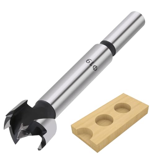 3/4 Drillbit, hoher Kohlenstoffstahl-Multitooth-Bohrer-Bitscharfschärfer mit runden Schaft, Scharnier-Bohrloch-Lochschneider für Holz, MDF, Plastik, Sperrholz 3/4 3/4 Drillbit, hoher Kohlenstoffstahl-Multitooth-Bohrer-Bitscharfschärfer mit runden Schaft, Scharnier-Bohrloch-Lochschneider für Holz, MDF, Plastik, Sperrholz 3/4 von LDJFCCA