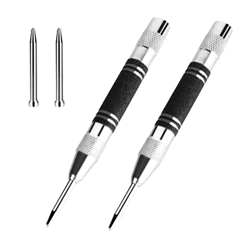 Automatischer Mitte Punch Black Stahl einstellbarer Federbeladung geladener Loch -Loch -Lochwerkzeuge 4pcscenter Automatischer Mitte Punch Black Stahl einstellbarer Federbeladung geladener Loch -Loch -Lochwerkzeuge 4pcscenter von LDJFCCA