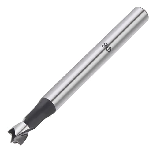 Bohrer-Set, 5/16 (8 mm) Dia Hardlegierung Multitooth Bohrbit Set mit runden Schaft für Holzbearbeitung, Hart- und Weichholz, Plastik, Sperrholzbit von LDJFCCA