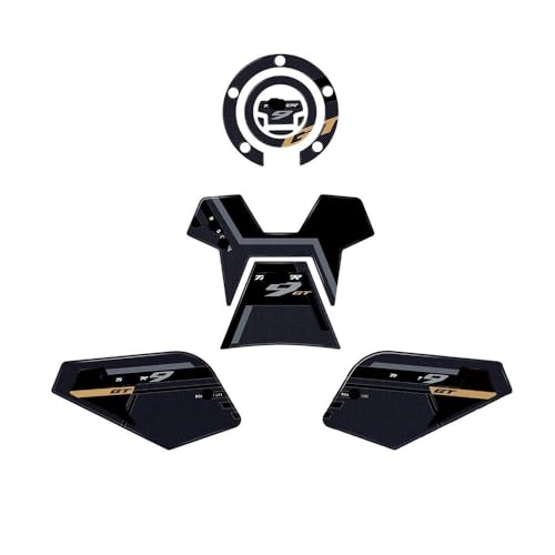 LDWPMFD Tankpad Gt Stickers Rutschfestes Seiten-Kraftstofftank-Schutzpolster Für Ya&maha Tracer 9GT Motorrad-Aufkleber Aus Epoxidharz LDWPMFD Tankpad Gt Stickers Rutschfestes Seiten-Kraftstofftank-Schutzpolster Für Ya&maha Tracer 9GT Motorrad-Aufkleber Aus Epoxidharz von LDWPMFD