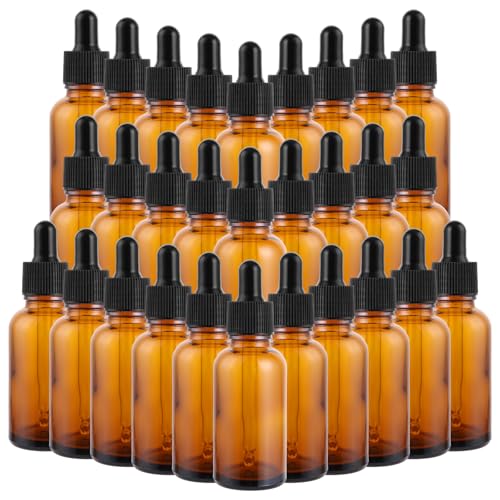 LDXDRU 30 Stück Pipettenflasche 30ml, Braunglas Tropfflasche, Glasflasche mit Pipette, Braunglasflasche für Ätherische Öl, Parfümöle,Aromatherapie,Düfte,Flüssigkeit LDXDRU 30 Stück Pipettenflasche 30ml, Braunglas Tropfflasche, Glasflasche mit Pipette, Braunglasflasche für Ätherische Öl, Parfümöle,Aromatherapie,Düfte,Flüssigkeit von LDXDRU