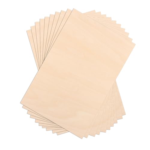 LDXDRU 300 x 200 x 1,5 mm Balsaholz, 20 Stücke Bastelholz Platten Sperrholzplatte Hobby Holz Sperrholz Platte Holzplatten Zum Basteln für Laserprojekte, DIY Modell, Kunst und Handwerk, Gemälde LDXDRU 300 x 200 x 1,5 mm Balsaholz, 20 Stücke Bastelholz Platten Sperrholzplatte Hobby Holz Sperrholz Platte Holzplatten Zum Basteln für Laserprojekte, DIY Modell, Kunst und Handwerk, Gemälde von LDXDRU