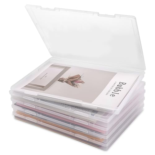 LDXDRU 5 Stück Archivbox A4 Mehrzweck-Aufbewahrungsbox aus Kunststoff Slim schlagfest Robuste Durchsichtige Organizer A4 für Dokumente, Briefe, Sammelalben, Zeitschriften LDXDRU 5 Stück Archivbox A4 Mehrzweck-Aufbewahrungsbox aus Kunststoff Slim schlagfest Robuste Durchsichtige Organizer A4 für Dokumente, Briefe, Sammelalben, Zeitschriften von LDXDRU