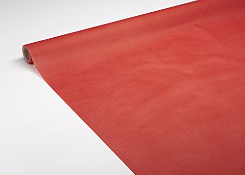 Le Nappage Tischdecke, Airlaid, 1,20 x 10 m, Rot, FSC, Zellstoffwatte, 1,2 m x 10 m von LE NAPPAGE ARTS DE LA TABLE