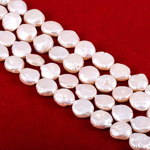 Barock-Perlen, natürlich, unregelmäßig, Süßwasser-Zuchtperlen, lose Perle für DIY, Damen, Anhänger, Ohrringe, Schmuckherstellung, 36,1 cm von LE SKY