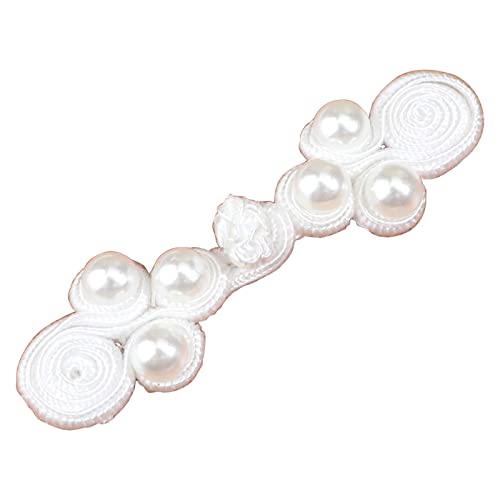 1 Paar Cheongsam-Knopf Umhang Verschlüsse Knopf Vintage Schnalle Cheongsam Perlen Nieten Mantel Clip Verschluss 1 Paar Cheongsam-Knopf Umhang Verschlüsse Knopf Vintage Schnalle Cheongsam Perlen Nieten Mantel Clip Verschluss von LEADSDGE