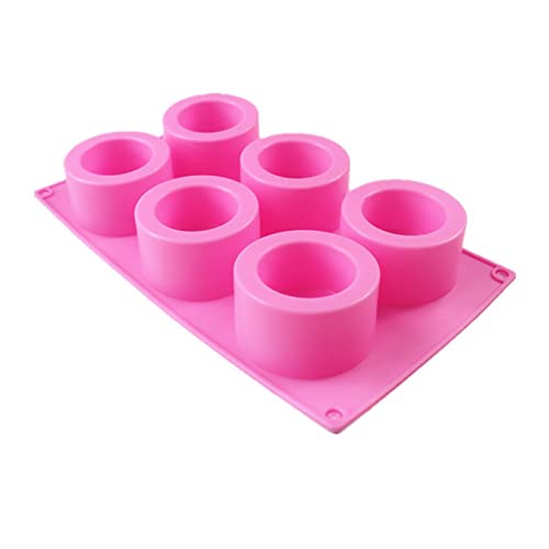 6 Mulden für kreative Teelichthalter, multifunktionale Epoxidharz-Gussformen für handgefertigte Wasserbecher, Heimdekoration 6 Mulden für kreative Teelichthalter, multifunktionale Epoxidharz-Gussformen für handgefertigte Wasserbecher, Heimdekoration von LEADSDGE