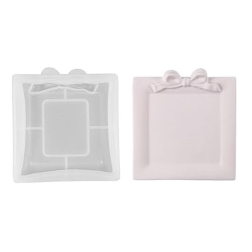Schleifen-Ablageschale, Gips-Plsater, Silikon, Schmuck-Organizer, Epoxidharz, Formen Schleifen-Ablageschale, Gips-Plsater, Silikon, Schmuck-Organizer, Epoxidharz, Formen von LEADSDGE