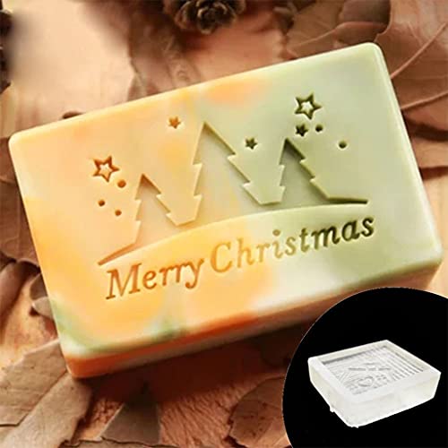 Seifenherstellung Acrylstempel Weihnachtsserie Transparente Seifensiegelstempel Festival Thema Handgemachte Seifen Herstellung Kapitel von LEADSDGE