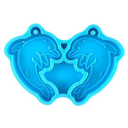 Silikonform für Schlüsselanhänger, Charms, Delfin, Epoxidharz, Gießformen für Auto, Heimdekoration Silikonform für Schlüsselanhänger, Charms, Delfin, Epoxidharz, Gießformen für Auto, Heimdekoration von LEADSDGE