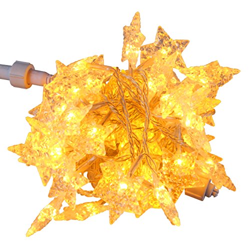 Led Lichterkette Stern 6,5 m 50 LED Gelb Außen IP44 Partylichterkette Partylicht Partybeleuchtung Partyleuchte Deko Lichterkette Led Lichterkette Stern 6,5 m 50 LED Gelb Außen IP44 Partylichterkette Partylicht Partybeleuchtung Partyleuchte Deko Lichterkette von LED-Highlights