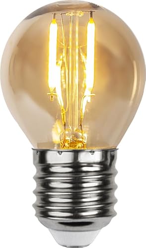SYSTEM 24 Lichterketten-Modularsystem > EXTRA-Artikel > 4er-Set LED Lampen Leuchtmittel G45 E27 24 Volt 2500K bernsteinfarben Ø45mm für Party-Lichterkette SYSTEM 24 Lichterketten-Modularsystem > EXTRA-Artikel > 4er-Set LED Lampen Leuchtmittel G45 E27 24 Volt 2500K bernsteinfarben Ø45mm für Party-Lichterkette von LED Universum