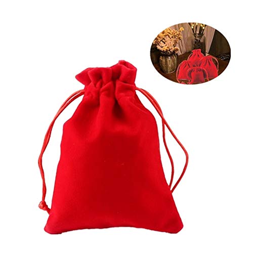 LEDDP Adventskalender Zum Befüllen Säckchen Zum Befüllen Weihnachtszubehör Kleine Kordelzugtasche Kleine Tasche Mitbringsel Lieferungen 7 * 9cm von LEDDP