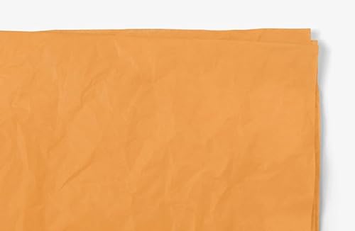 Ledeo Silk Tissue Seidenpapier, Einschlagpapier, Bastelpapier, 480 Blatt, apricot, 50x76 cm von LEDEO