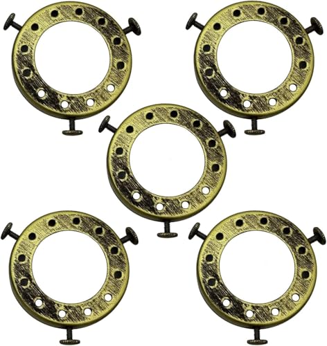 LEDSone 5 Stück Metall-Lampenschirm-Kappen für Pendelleuchte, Fassung, dekoratives Zubehör für jeden Raum, Bar, Schlafzimmer, Esszimmer, Eingangsbereich, Flur, Küche, Wohnzimmer. LEDSone 5 Stück Metall-Lampenschirm-Kappen für Pendelleuchte, Fassung, dekoratives Zubehör für jeden Raum, Bar, Schlafzimmer, Esszimmer, Eingangsbereich, Flur, Küche, Wohnzimmer. von LEDSone