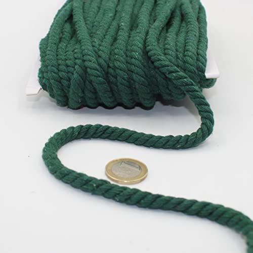 20 Meter Baumwollkordel rund 08 mm geflochten mit Kern aus natürlicher Baumwolle, ideal für DIY, Nähen, vielseitig 8 mm 05 Kamel 20 Meter Baumwollkordel rund 08 mm geflochten mit Kern aus natürlicher Baumwolle, ideal für DIY, Nähen, vielseitig 8 mm 05 Kamel von ACCESSOIRES LEDUC