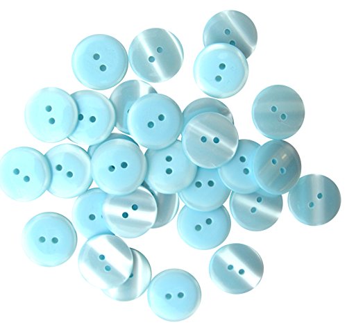 LEDUC (Tasten, Kunststoff, blau Aqua, Größe Lin 32, 30-TLG. LEDUC (Tasten, Kunststoff, blau Aqua, Größe Lin 32, 30-TLG. von ACCESSOIRES LEDUC