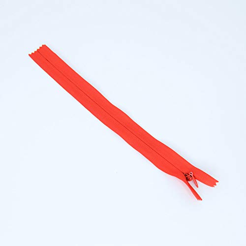 LEDUC RVNAVN3-22-820-1 Trimz RVNAVN3 unsichtbarer Reißverschluss, Nylon, rot, 22 cm von LEDUC