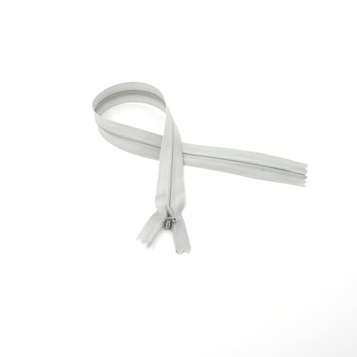 LEDUC RVNAVN3-22-831-1 Trimz Invisible Zip RVNAVN3 Reißverschluss, hellgrau, 22 cm LEDUC RVNAVN3-22-831-1 Trimz Invisible Zip RVNAVN3 Reißverschluss, hellgrau, 22 cm von LEDUC