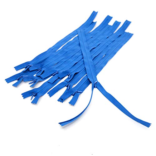 LEDUC RVNAVN3-40-918-10 Trimz RVNAVN3 unsichtbarer Reißverschluss, Nylon, blau, 40 cm von LEDUC