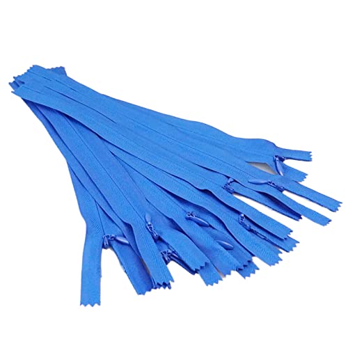 LEDUC RVNAVN3-60-918-10 Trimz RVNAVN3 unsichtbarer Reißverschluss, Nylon, blau, 60 cm von ACCESSOIRES LEDUC